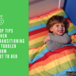 top tips when transitioning a toddler from cot to bed